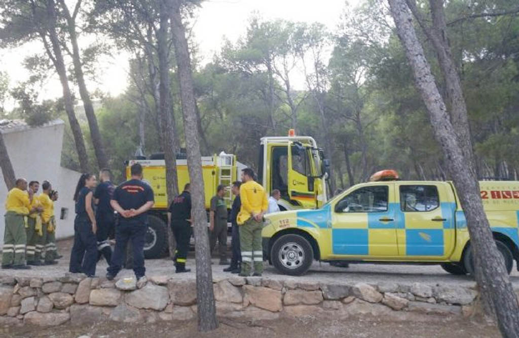 Aparece un cráneo humano y una vértebra en el paraje Piedra Lisa de Sierra Espuña